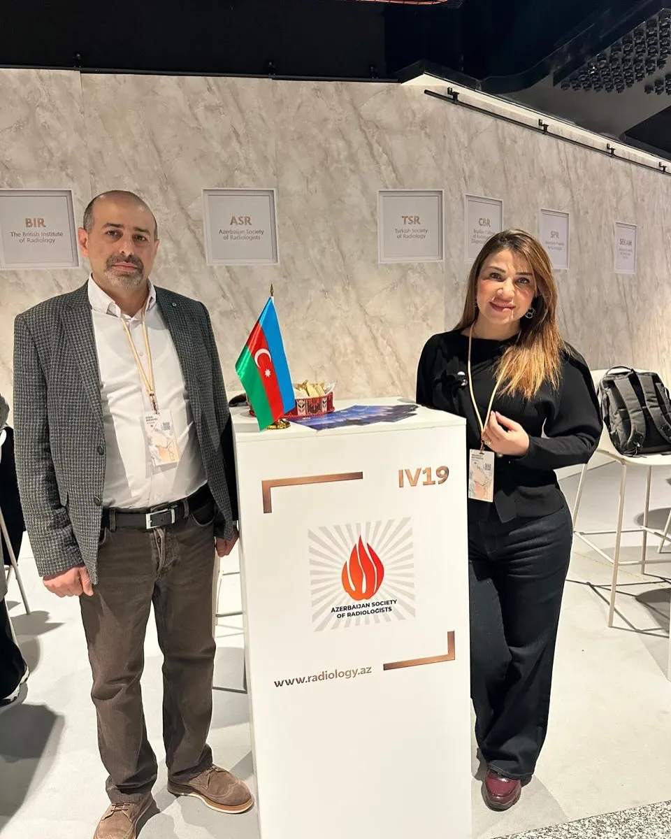 Tibb üzrə Fəlsəfə Doktoru Aydın Mirzəyev Avstriyanın paytaxtı Vyana şəhərində keçirilən Avropa Radioloqlar Cəmiyyətinin illik konqresində (ECR 2026) 